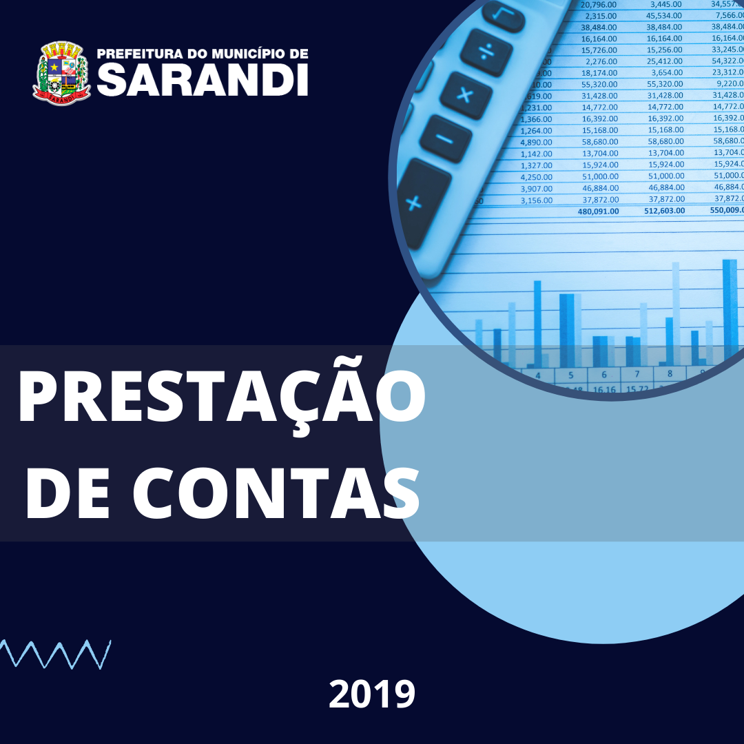Prefeitura do Município de Sarandi tem contas de 2019 aprovadas pelo Tribunal de Contas do Estado do Paraná